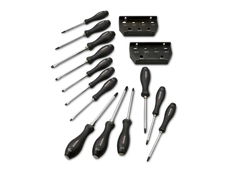 Conjunto de brocas Tournevis PARKSIDE PERFORMANCE®, 15 peças