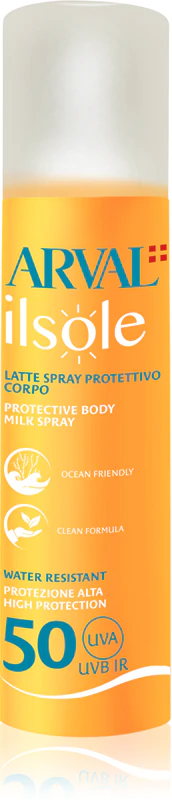 Arval IlSole ochranné telové mlieko v spreji SPF 50 ochranné telové mlieko v spreji
