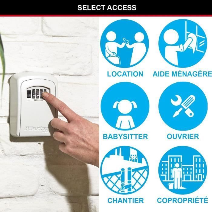 Masterlock Security Cabinet Key Box 5401EURD Size M