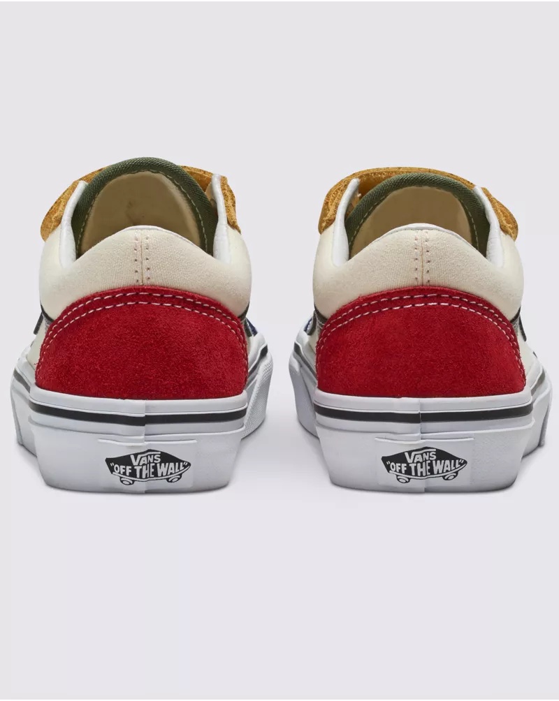 Kids Old Skool V Color Block Shoe