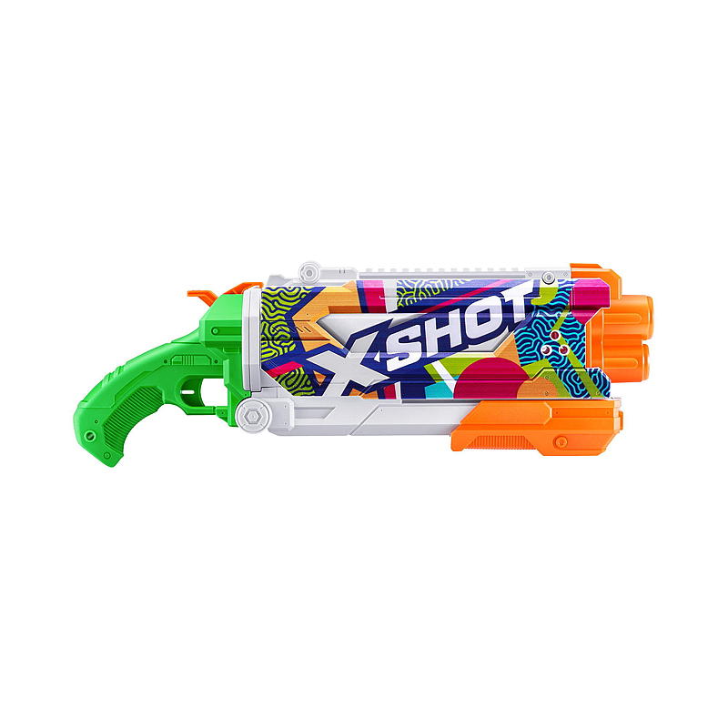 X-Shot vattenpistol med pumpfunktion och snabbpåfyllning