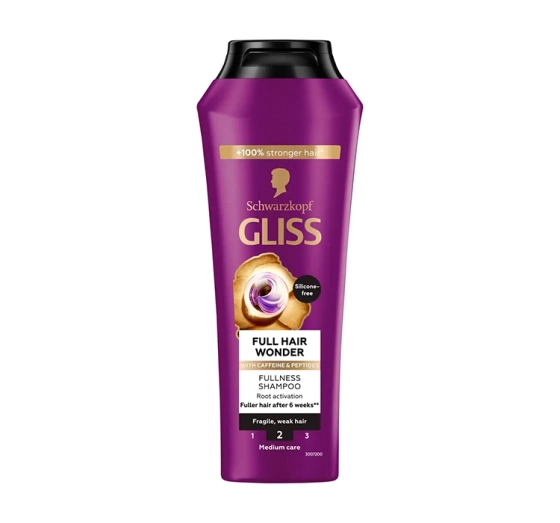 Gliss Full Hair Wonder szampon do włosów delikatnych i osłabionych 400ml