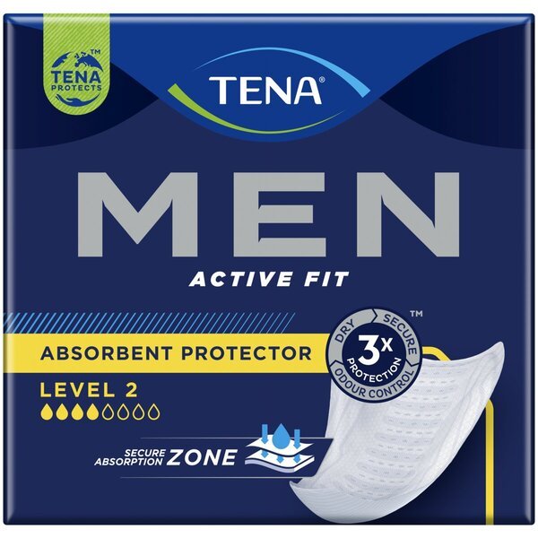 „Tena Men Level 2 Medium“ sugeriamasis įklotas<br>Medicinos prietaisas – 10 vnt.