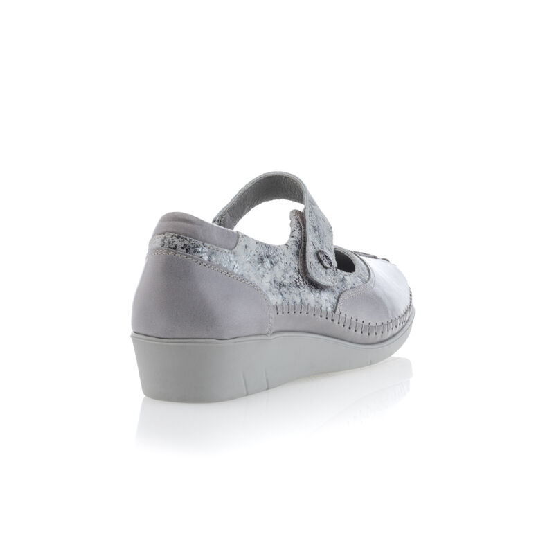 Chaussures confort Femme Gris