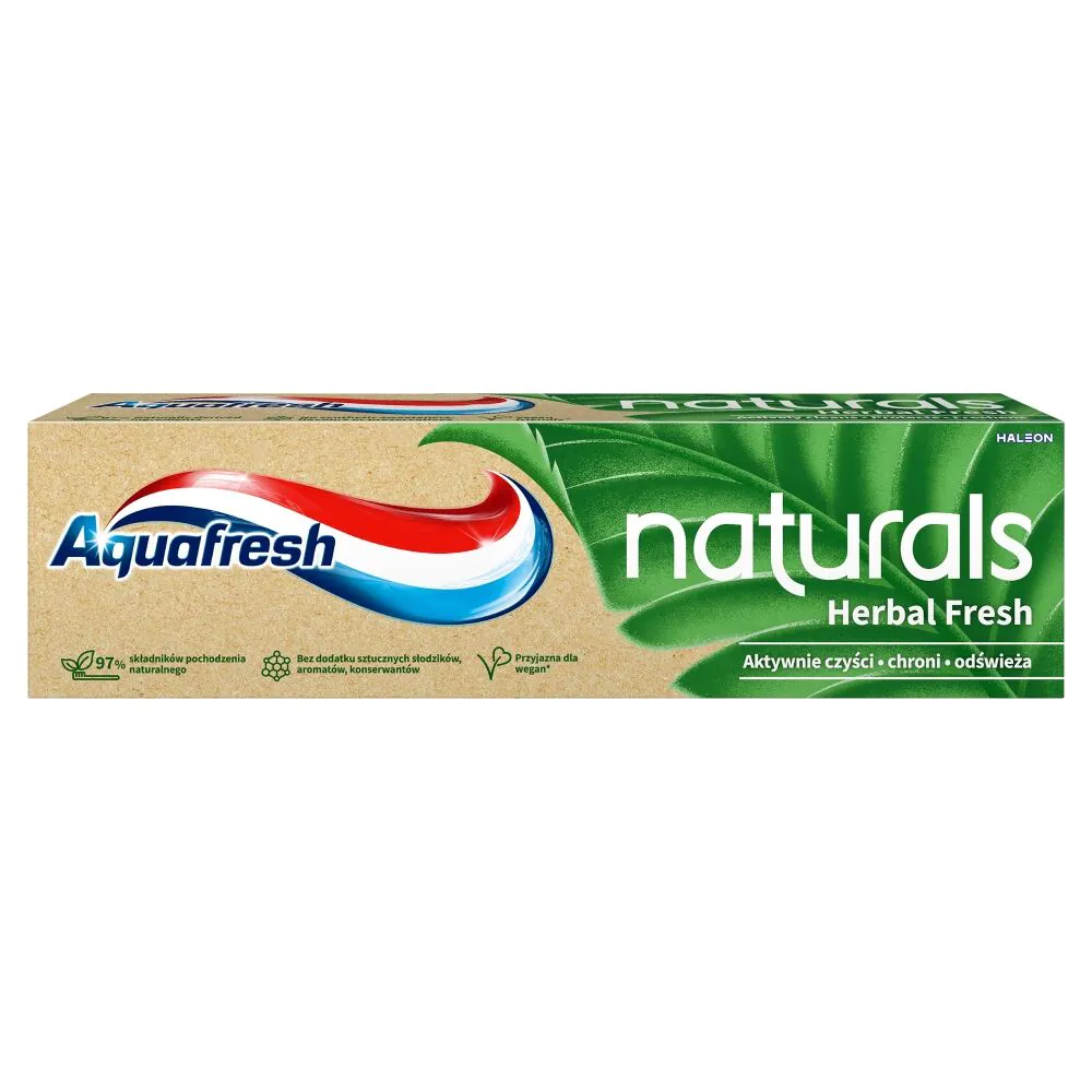 Aquafresh Naturals Herbal Gresh Pasta do zębów