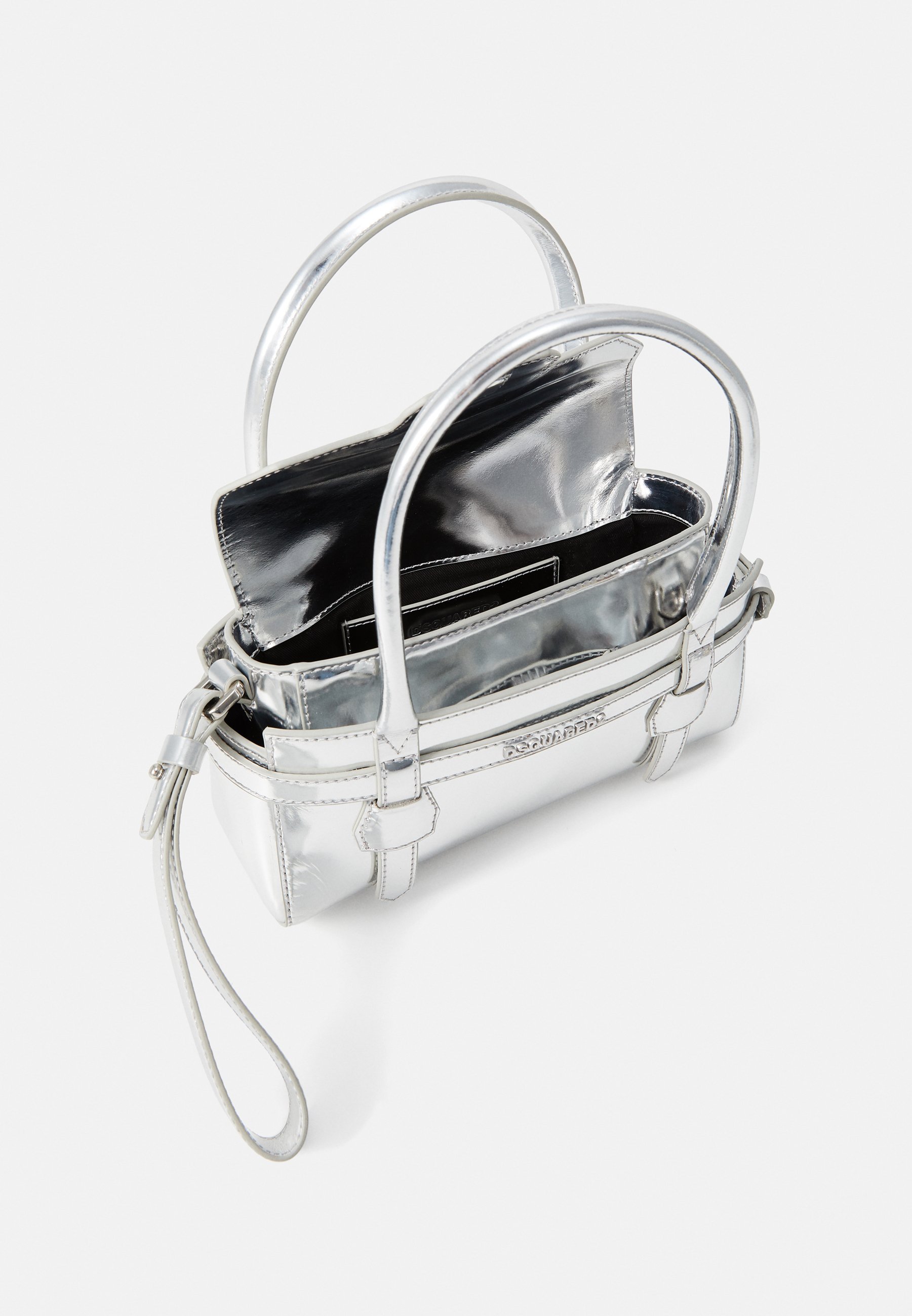 Dsquared2 MINI SCHOUDERTASSET - Handtas - zilverkleurig