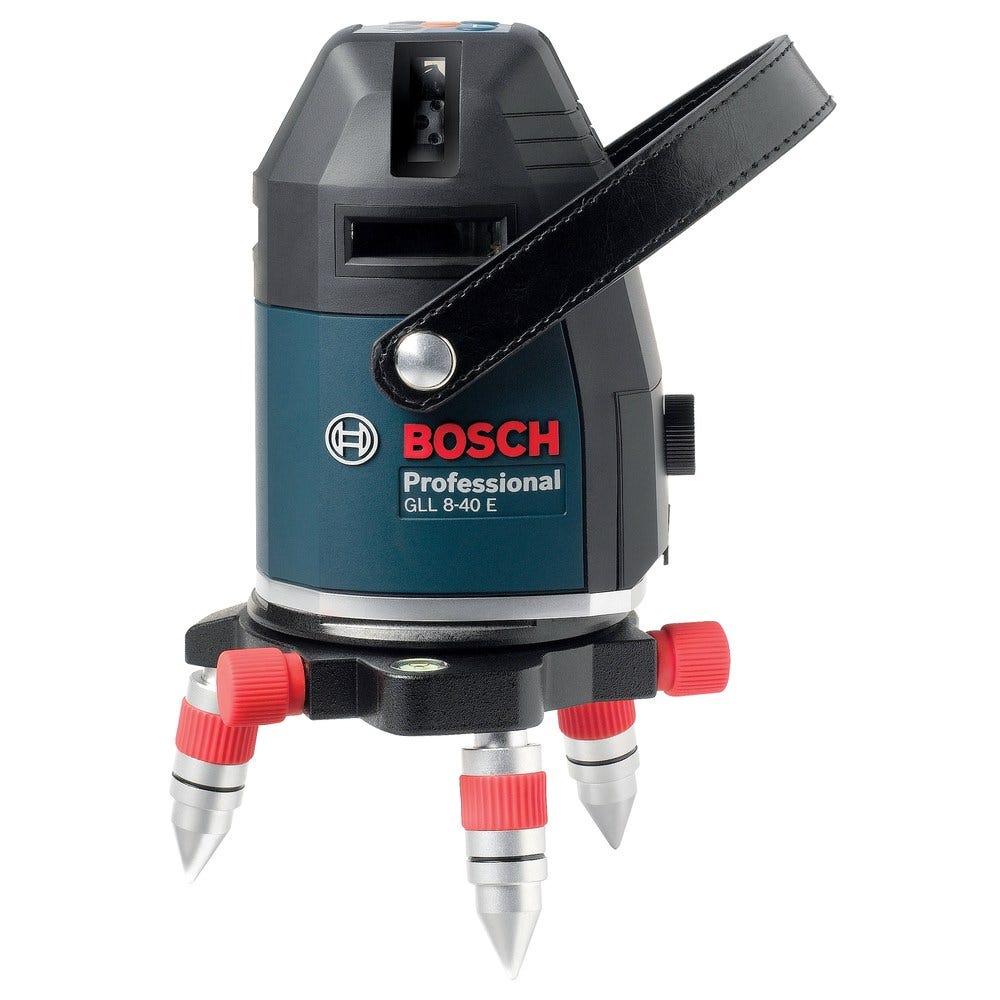 BOSCH GLL8-40E Punasäde-lasermonilinjamittari vastaanottimella