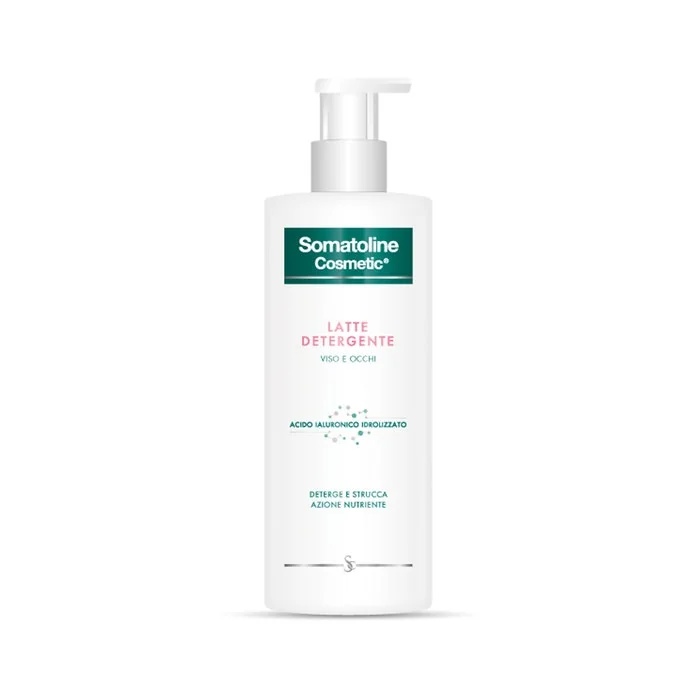 SOMATOLINE Somatoline Cosmetische Reinigingsmelk voor Gezicht en ogen 400 ml Hydraterende werking