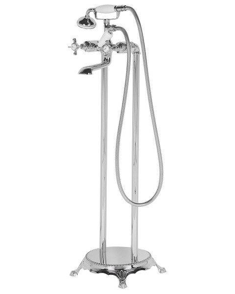 Bateria wannowa wolnostojąca 98cm mosiądz