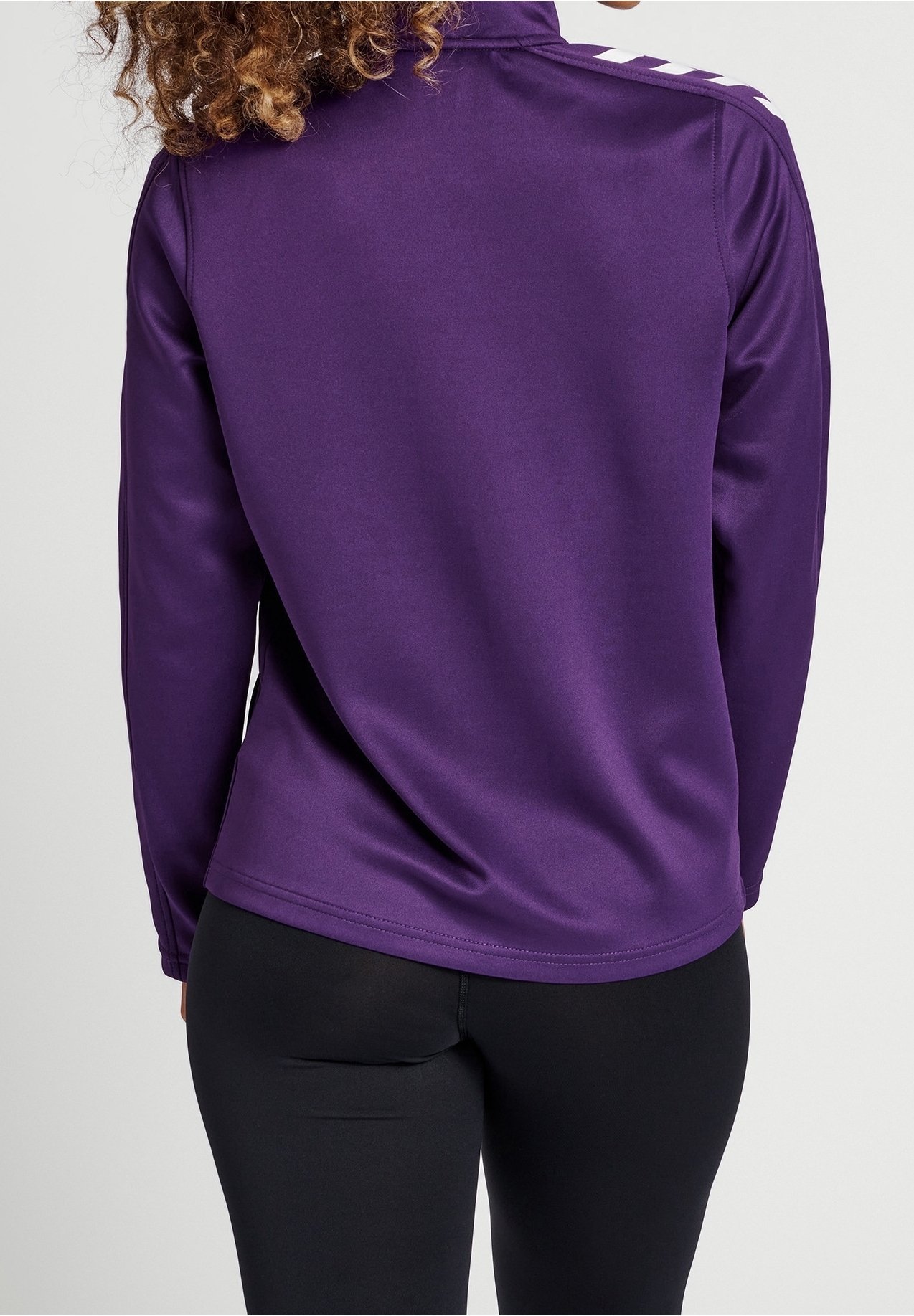 Sweat-shirt zippé Hummel - violet
