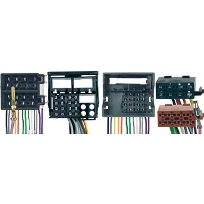 Cable ISO - Parrot - RAC2501X - Adaptador para kit manos libres - Compatible con Citroën/Peugeot/Fiat - Negro