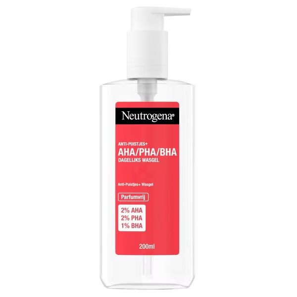 Neutrogena čistilni gel proti mozoljem+ 200 ml - za akne in nečisto kožo