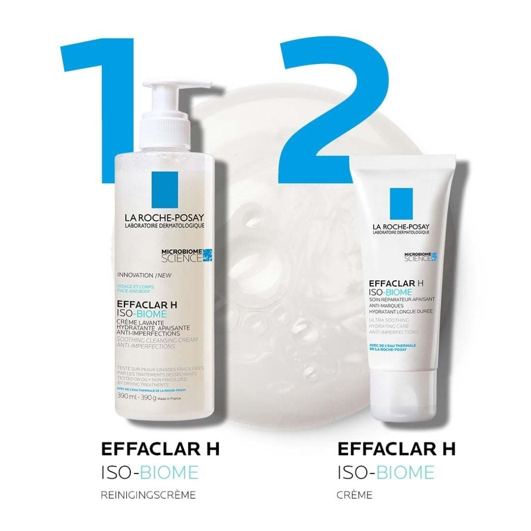 Čistiaci krém La Roche-Posay Effaclar H ISO-BIOME - 390 ml