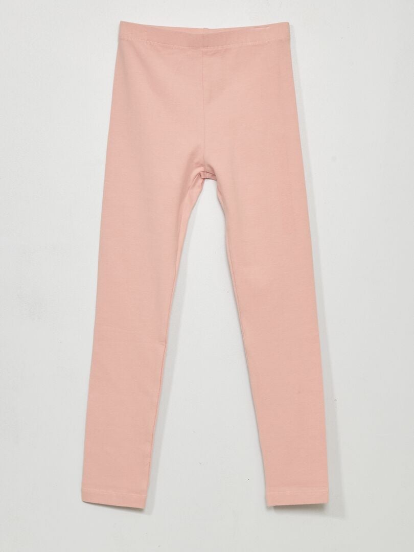 Leggings largos elásticos - rosa