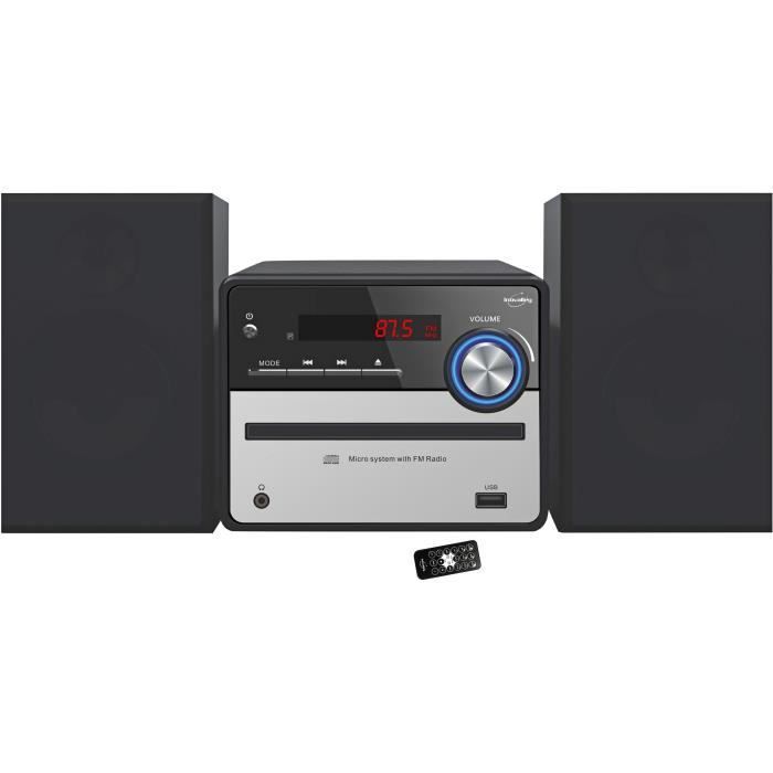 Bluetooth 5.0 HiFi-System – INOVALLEY – CH37-BTH – CD-Player – 2 x 25 W