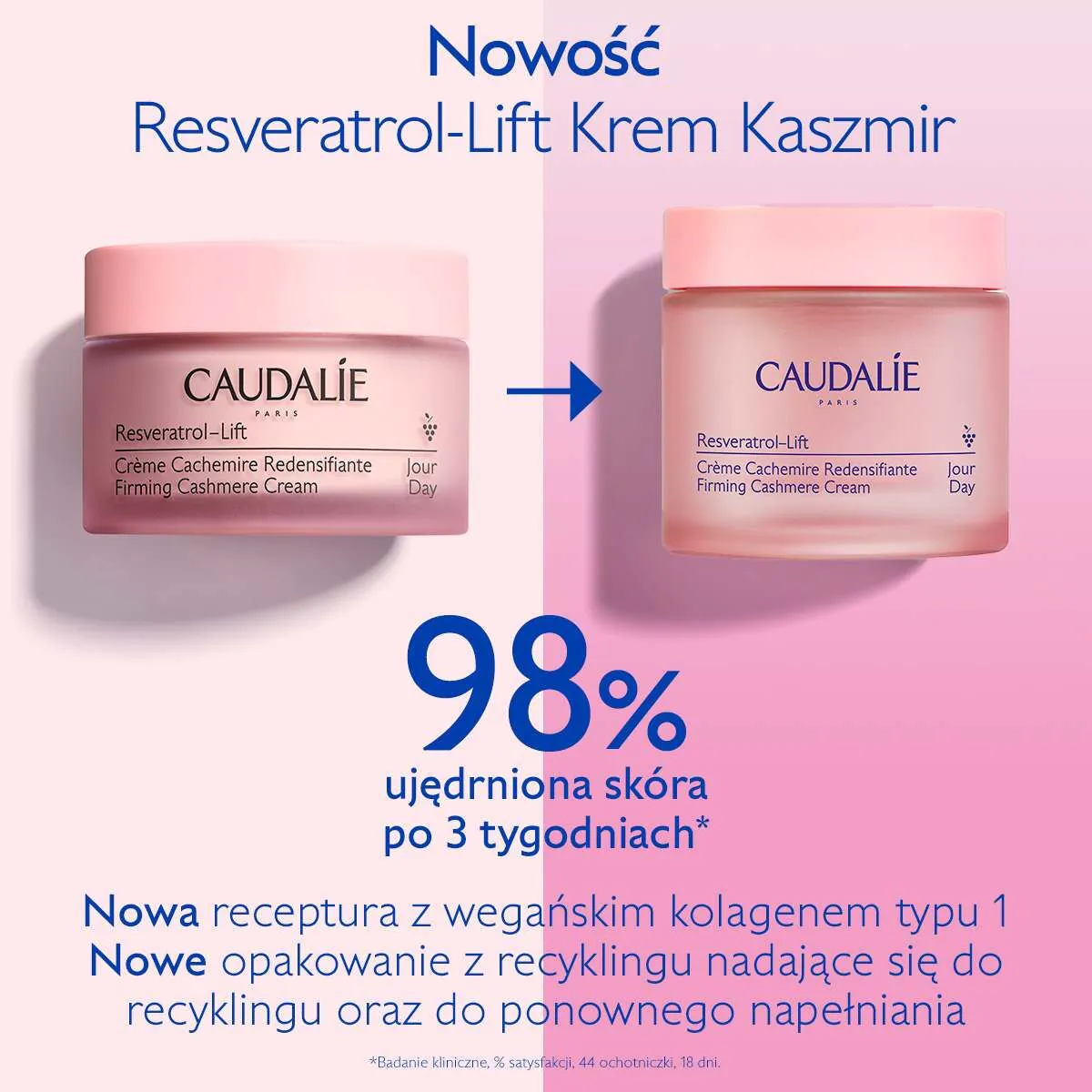 Caudalie Resveratol-Lift Krem kaszmir liftingujący - wkład