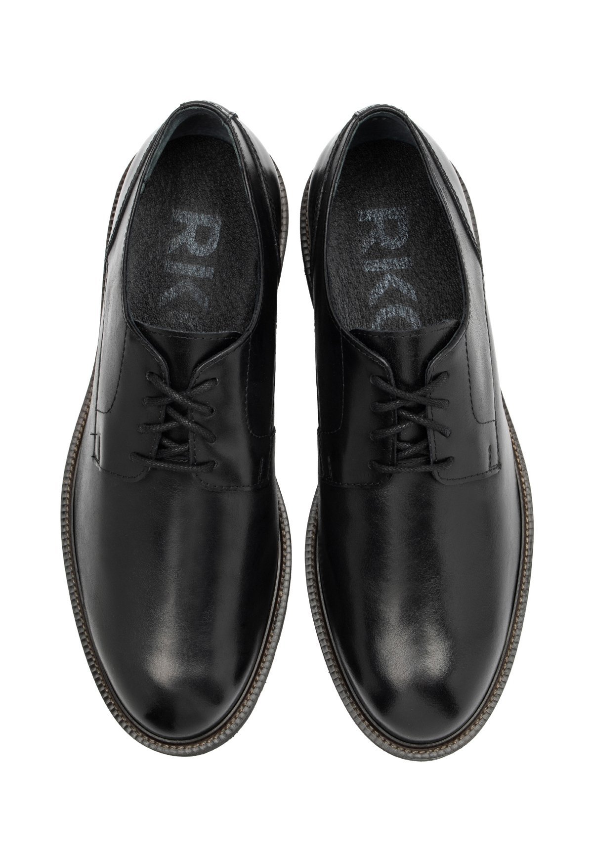 RYŁKO Stringate eleganti - nero