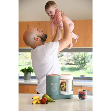 Béaba Babycook robotinė virtuvė kūdikių maistui, eukalipto skonio, 1 vnt., 1 vnt.