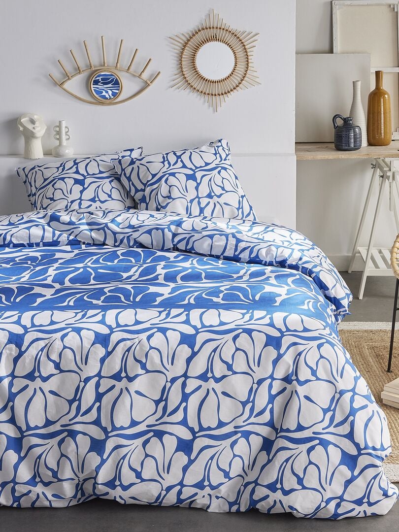 Complete beddenset - tweepersoonsbed - BLAUW