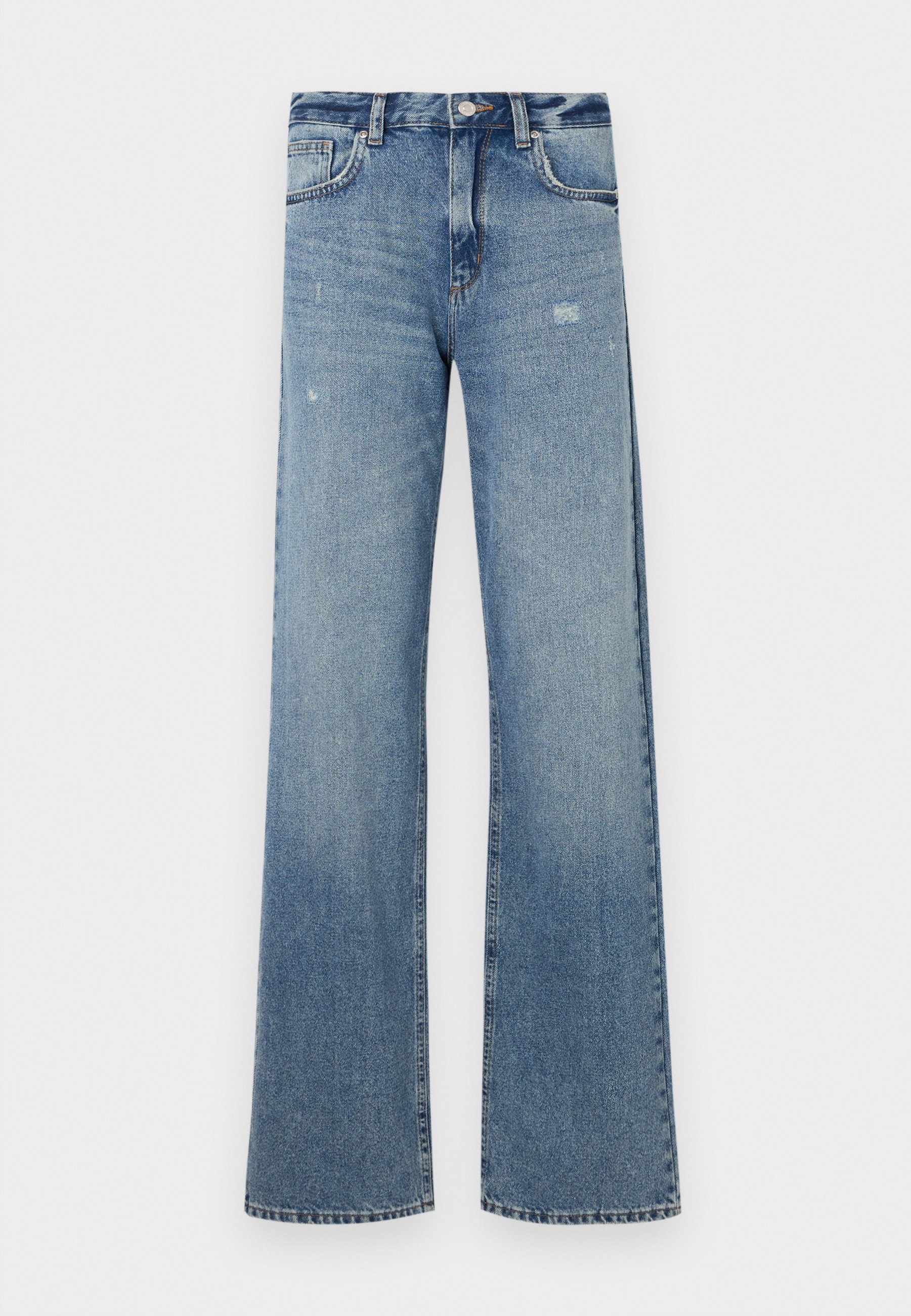 ONLY ONLELLA STRAIGHT - Rechte jeans - mediumblauwe denim