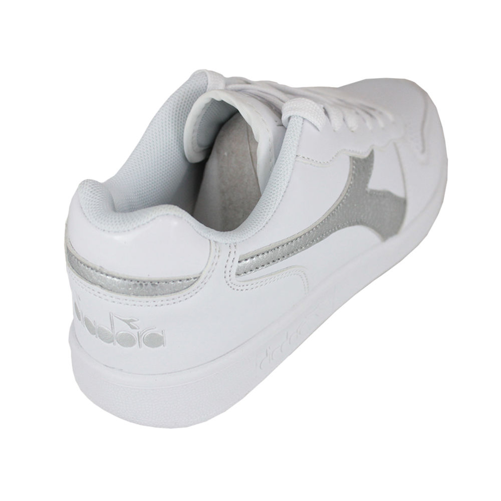  Diadora Baskets 101.175781 01 C0516 Blanc/argent