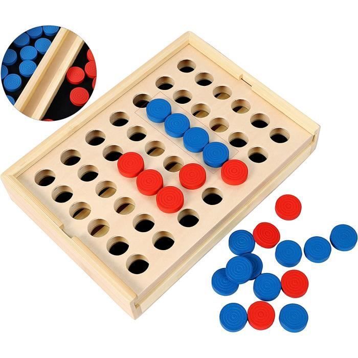 Juego de mesa ZGEER - 4 victorias - Estrategia clásica - Para 2 jugadores - Regalo ideal