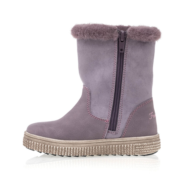 Botas moradas para niña