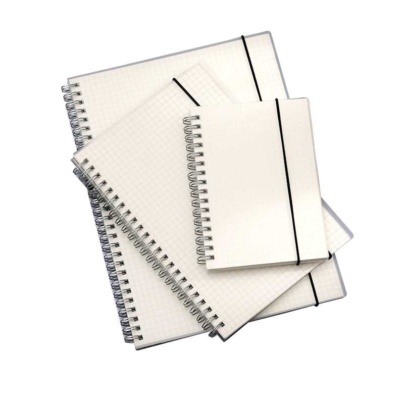 Quaderno a spirale economico con rilegatura a filo, design personalizzato stampato, agenda settimanale e mensile.