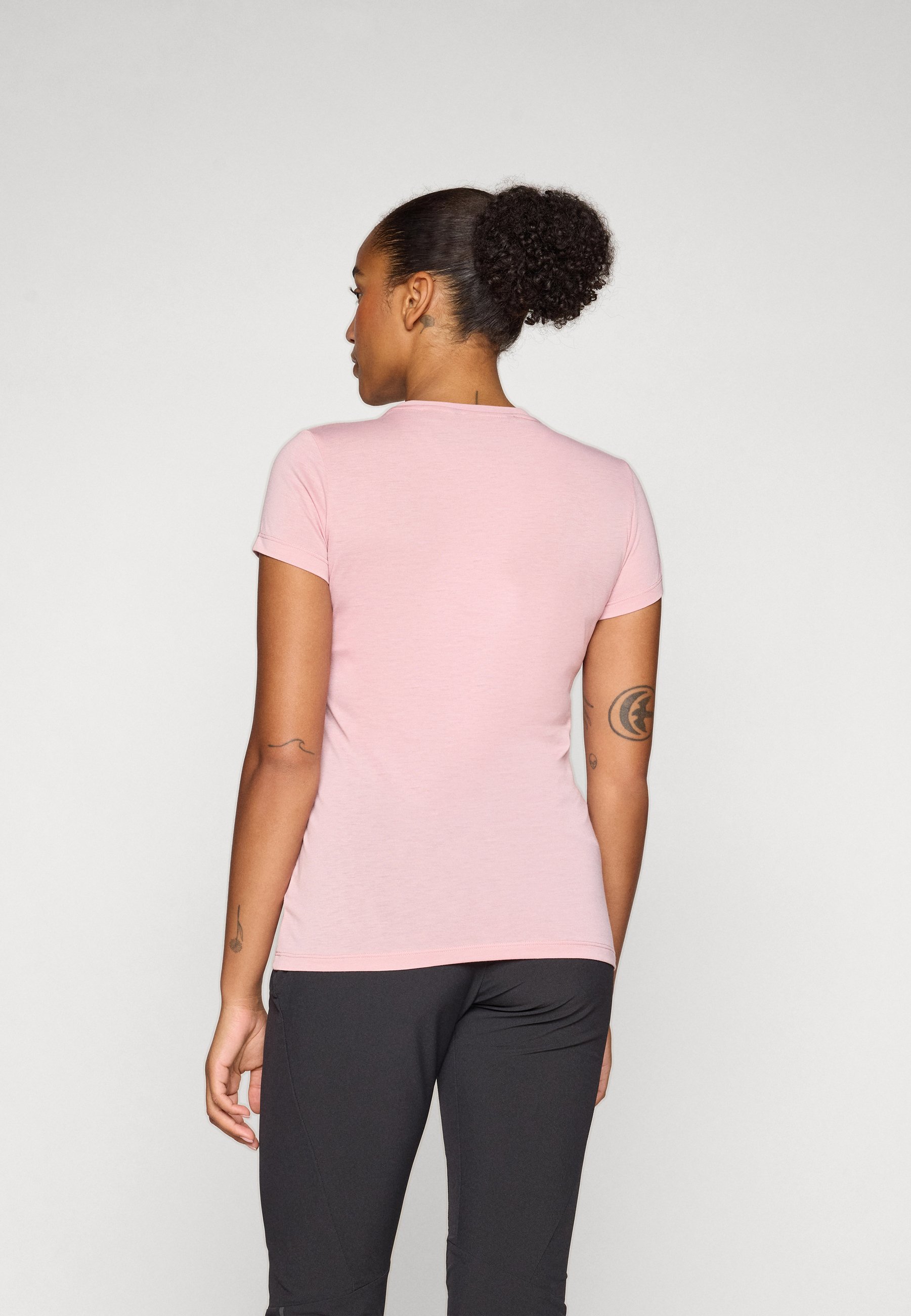 Salewa SOLID TEE - Sport T-shirt - zephyr