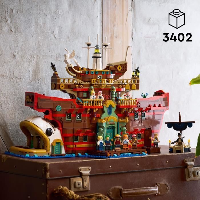 LEGO ONE PIECE 75640 Das schwimmende Restaurant Baratie – Anime-Bauset – Erwachsene