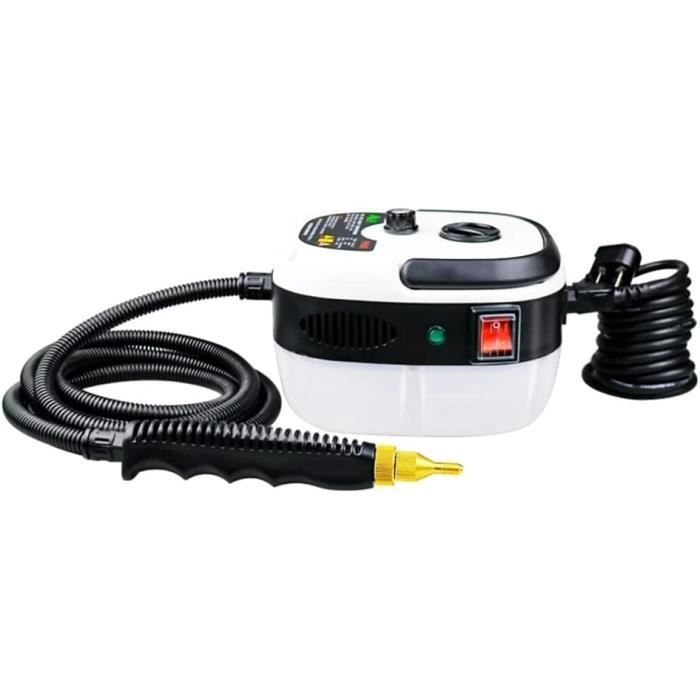 Nettoyeur Vapeur - Portable - 2500W - Haute Pression - Électrique - Noir