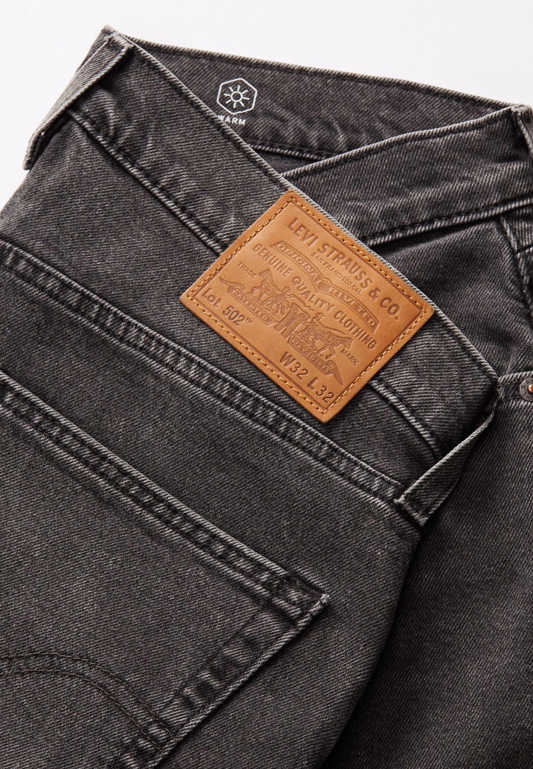 Levi's® 502™ TAPER - Jeans met taps toelopende pasvorm - peper warm