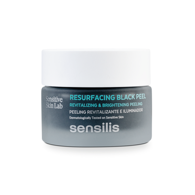 Sensilis Resurfacing Black Peel Revitalizing Brightening Energizing Facial Scrub -kuorinta hiilellä 50 g