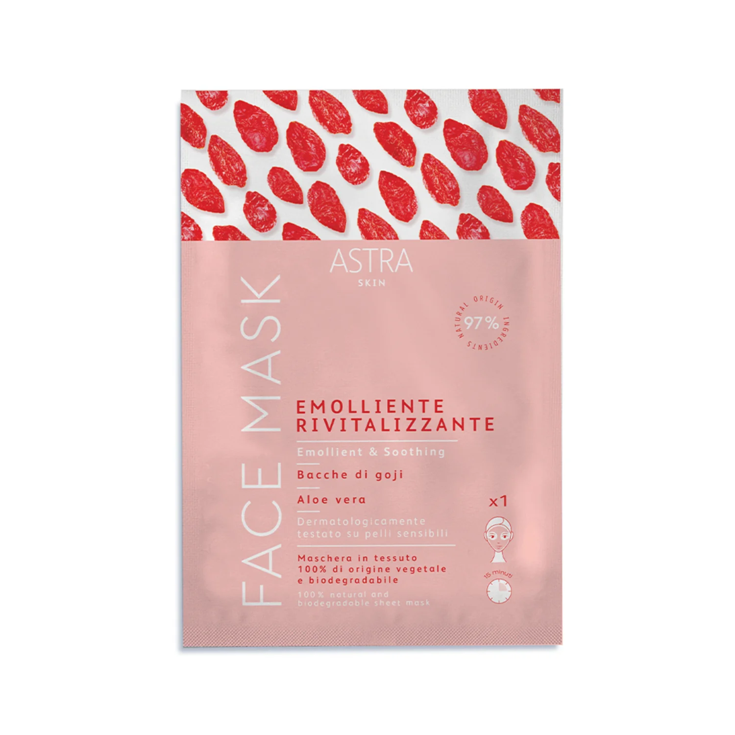 Astra Skin FACE MASK EMOLLIENTE RIVITALIZZANTE - Maschera Idratante viso