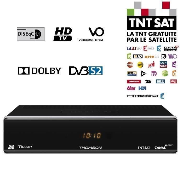 Ricevitore digitale terrestre satellitare THOMSON THS 804 TNTSAT HD