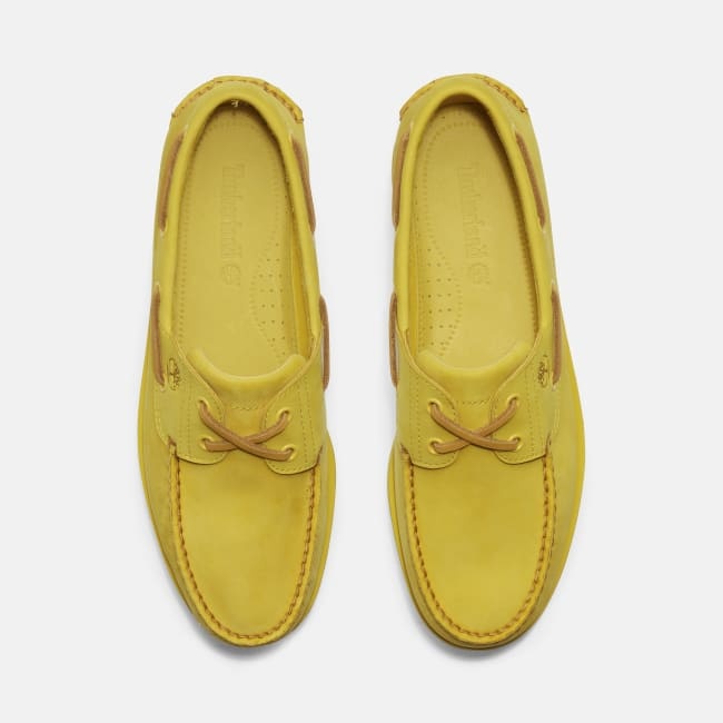 Scarpa da Barca Classic da Uomo in giallo