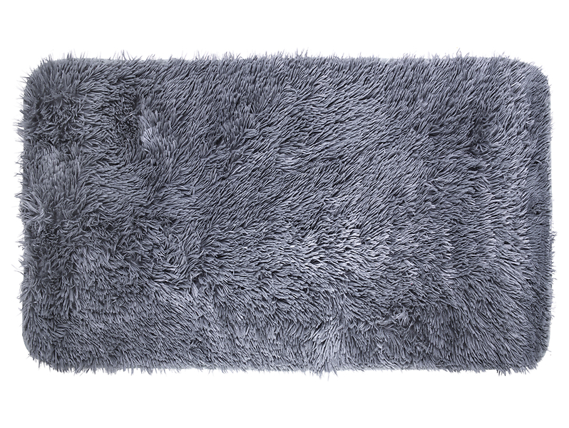 Dywanik 90x50 cm szary