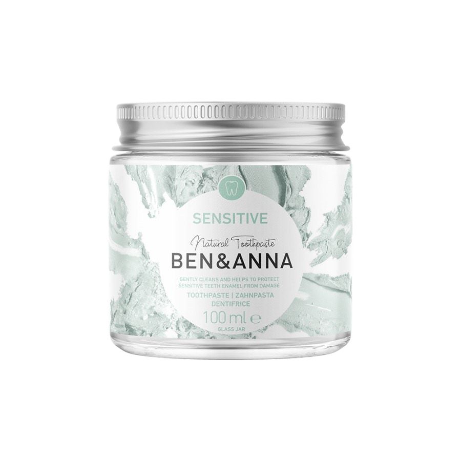 Zobna pasta Ben & Anna za občutljive zobe, naravna zobna pasta – 100 ml