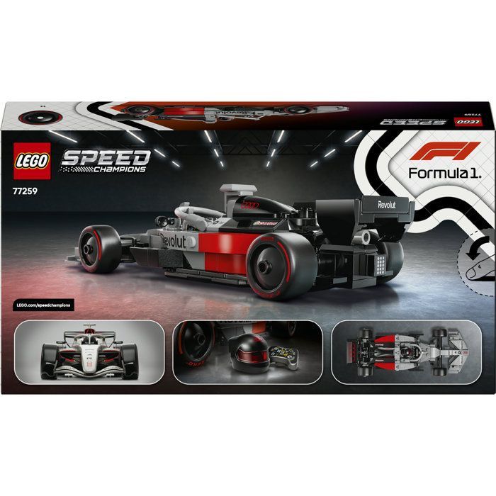 LEGO Speed Champions 77259 Audi Revolut F1 Team R26 Racing Car - Toy for ages 10+