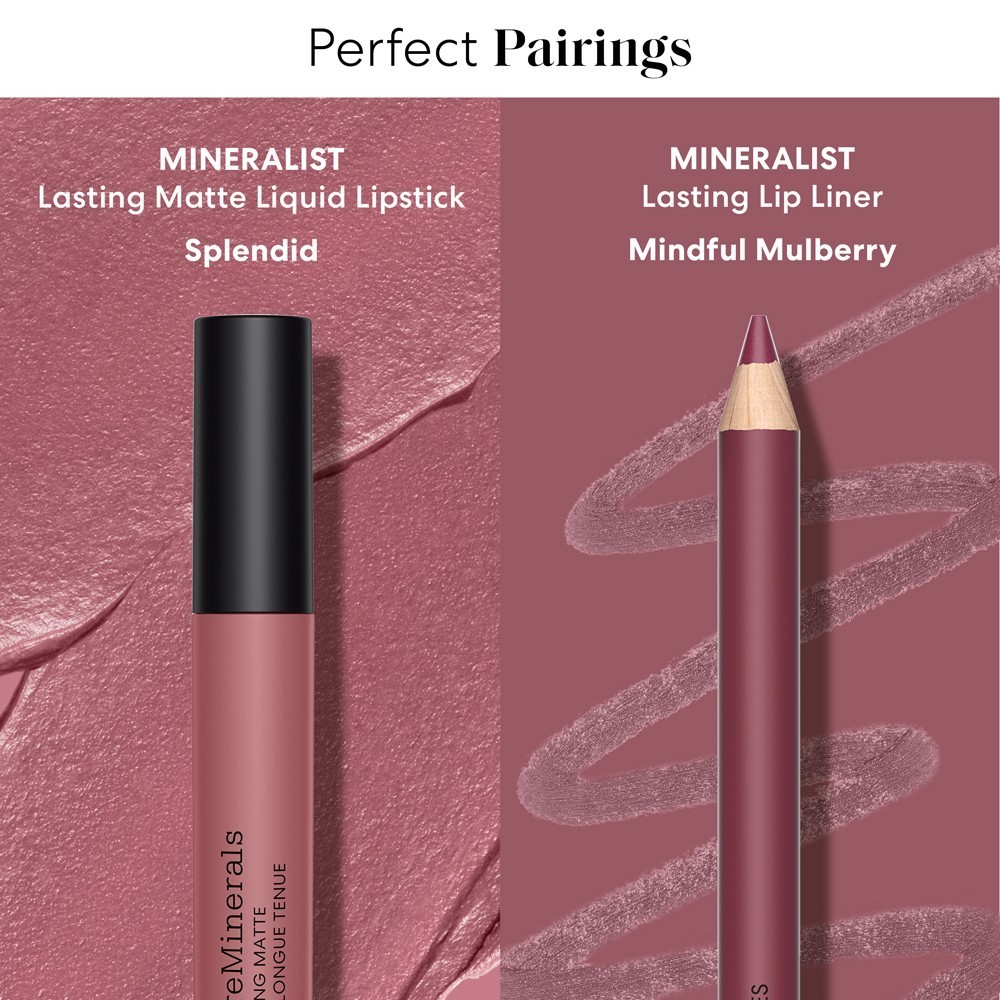 bareMinerals Lipstick Mineralist Trajni mat tekući ruž za usne - 3,7 ml