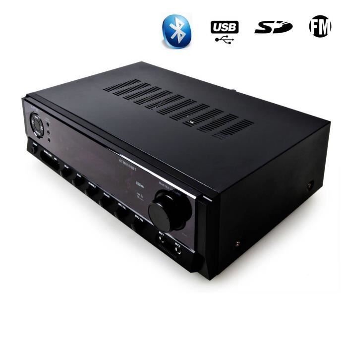 HiFi-Karaoke-Verstärker – LTC Audio – ATM6500BT – 100 W – Bluetooth – FM – USB