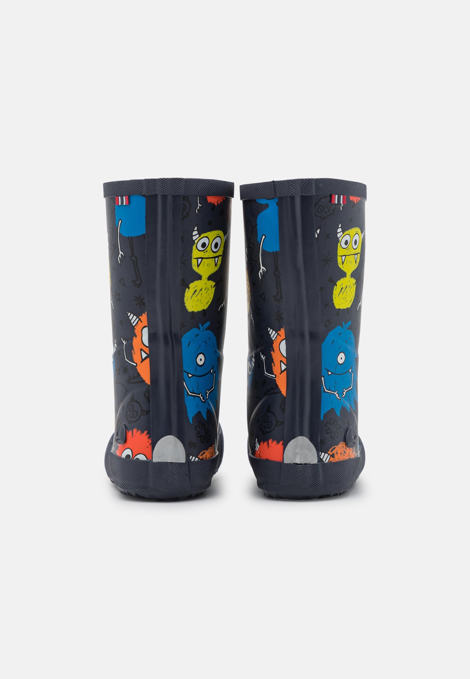 Viking INDIE PRINT UNISEX - Regenlaarzen - marineblauw/meerkleurig