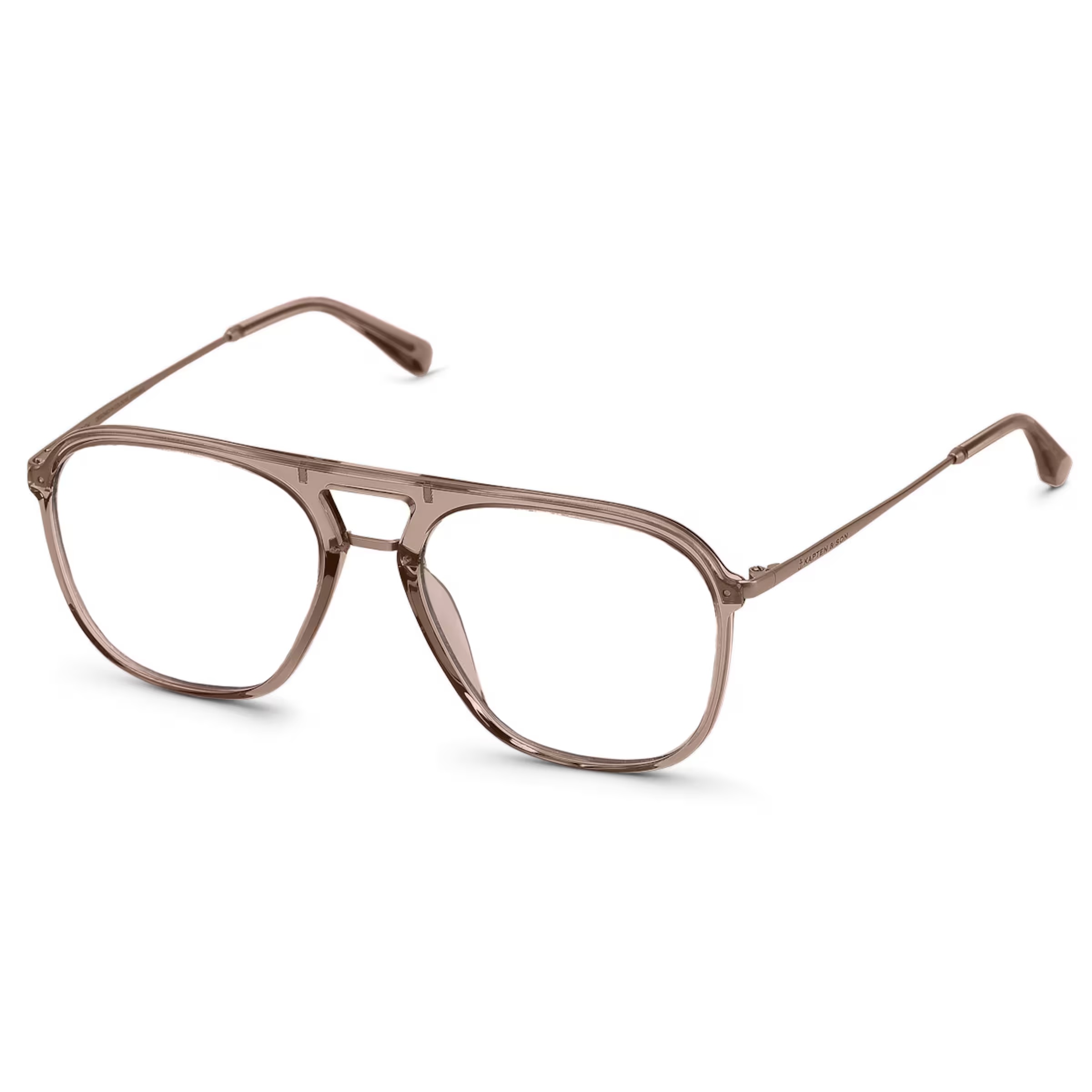 Zurich Transparent Hazel avec verres correcteurs