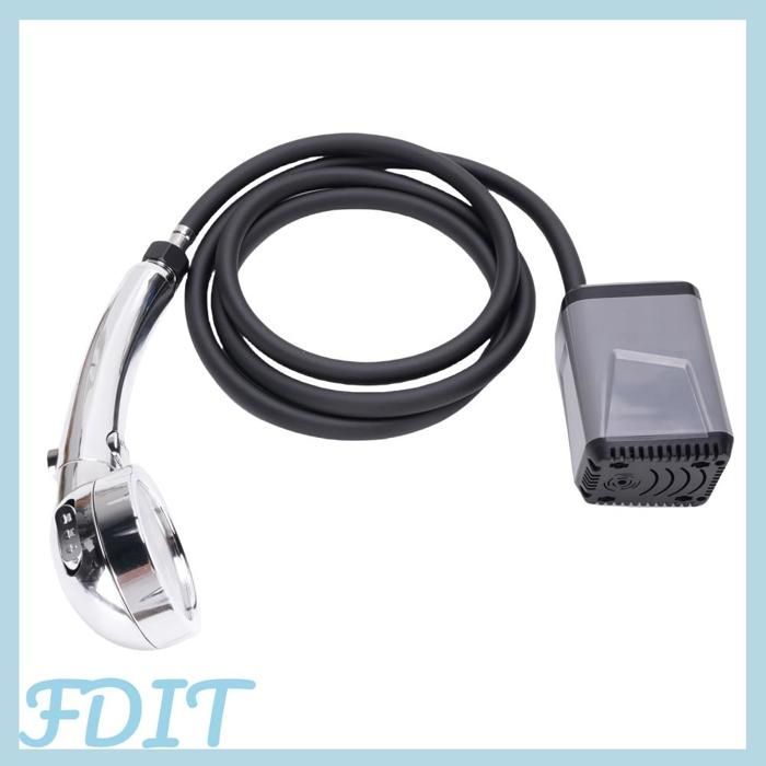 GOTOTOP Douche de camping en plein air Douche de camping portable Pompe de douche électrique extérieure Pompe sport materiel Gris