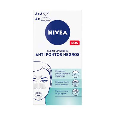 Nivea Anti Blackheads Clear-up Strip -kasvosuojanauha 6 kpl 6 kpl