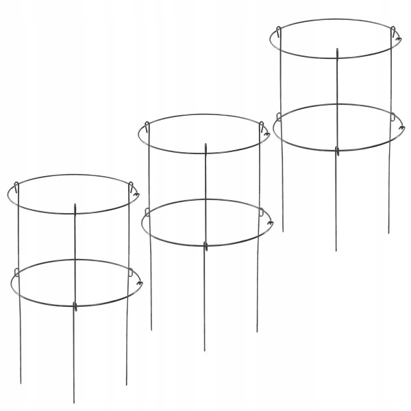 Kadax Podpora Ogrodowa 90cm Do Roślin Obejma 3szt
