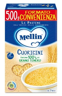 MELLIN Mellin Cuoricini-pasta 500 g
