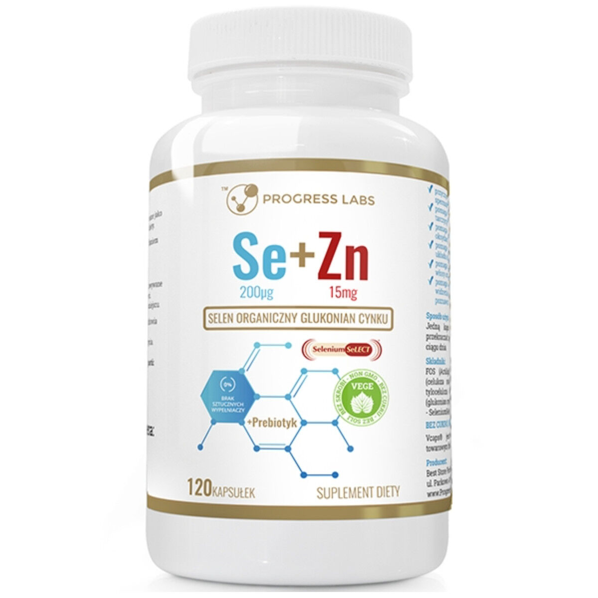 Progress Labs Organiskt Selen + Zink