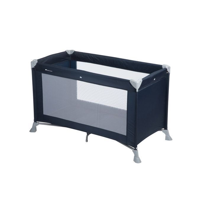 BEBECONFORT Lettino da viaggio Soft Dreams, dalla nascita fino a 3 anni (fino a 15 kg), blu navy + borsa per il trasporto