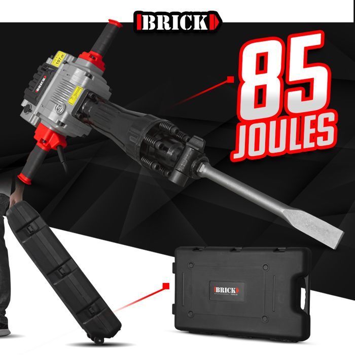 Martelo Demolidor PRO 2100W - 85 Joules com Estojo - Brick